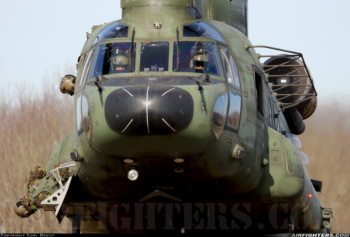 Netherlands - Air Force Boeing Vertol CH-47D Chinook D-106 at Breda - Gilze-Rijen (GLZ / EHGR), Netherlands