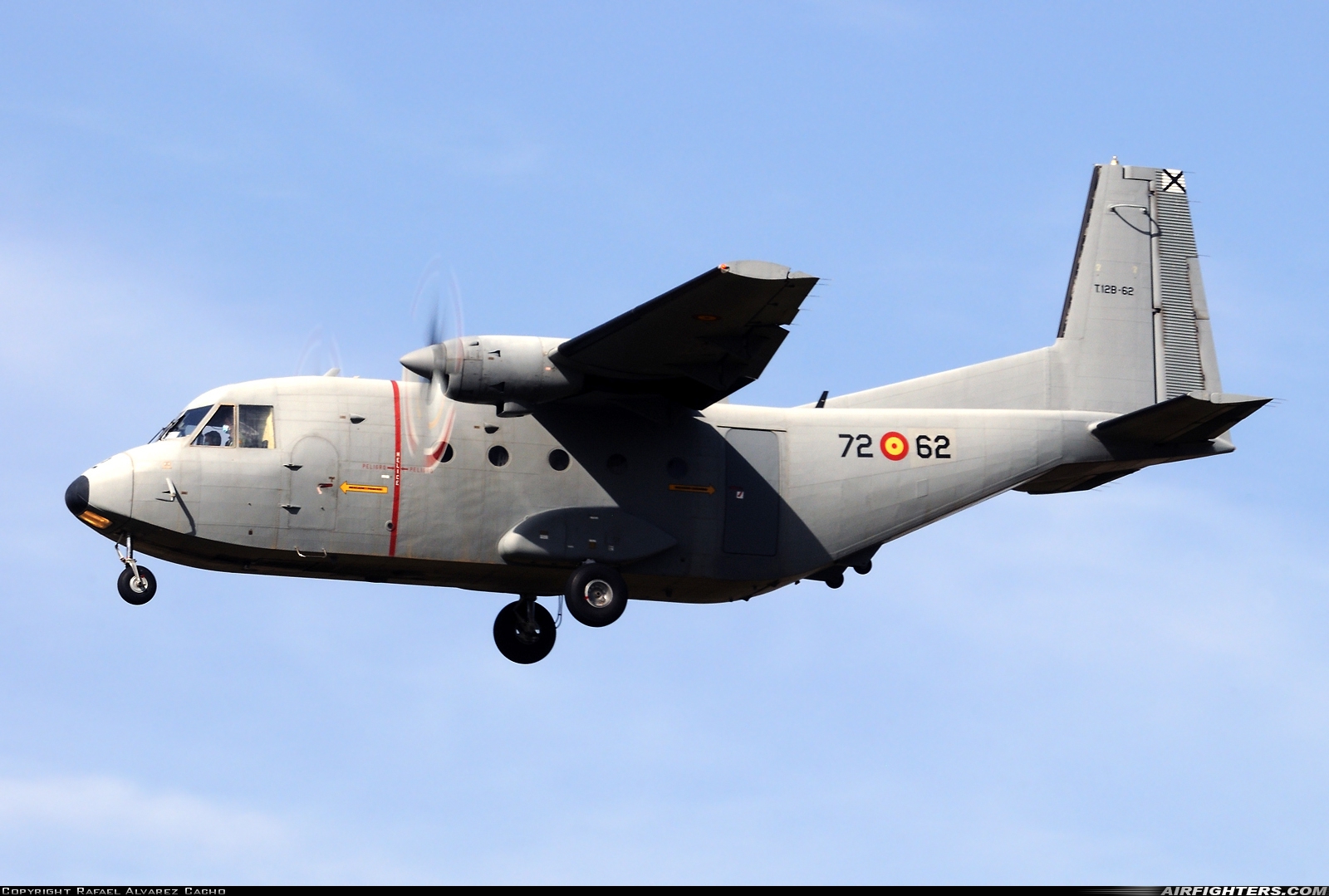 Spain - Air Force CASA C-212-100 Aviocar T.12B-62 at Valladolid (- Villanubla) (VLL / LEVD), Spain