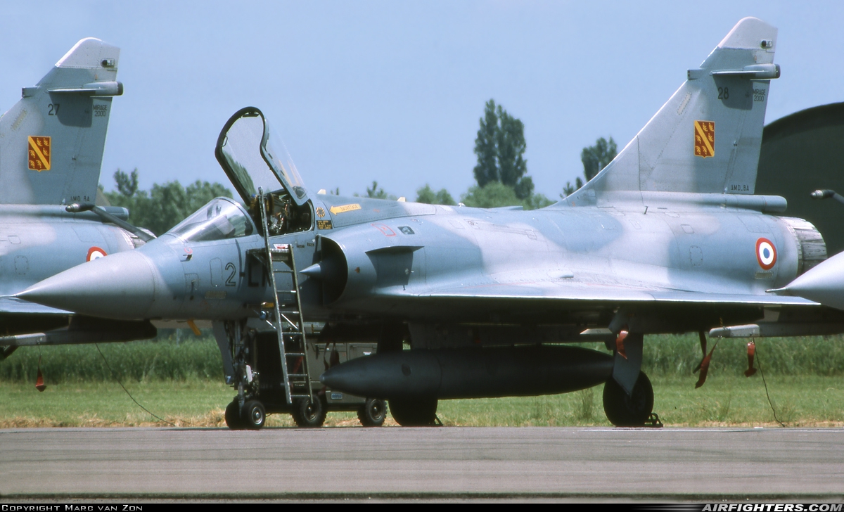 France - Air Force Dassault Mirage 2000C 28 at Dijon - Longvic (DIJ / LFSD), France