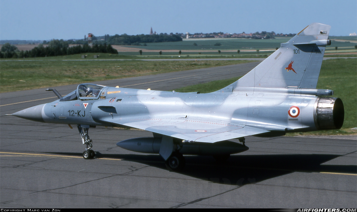 France - Air Force Dassault Mirage 2000C 101 at Cambrai - Epinoy (LFQI), France