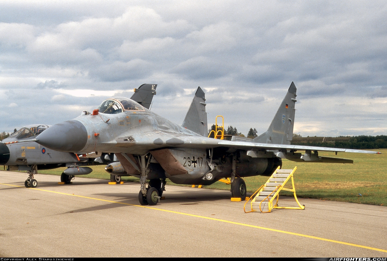 Germany - Air Force Mikoyan-Gurevich MiG-29G (9.12A) 29+17 at Lechfeld (ETSL), Germany
