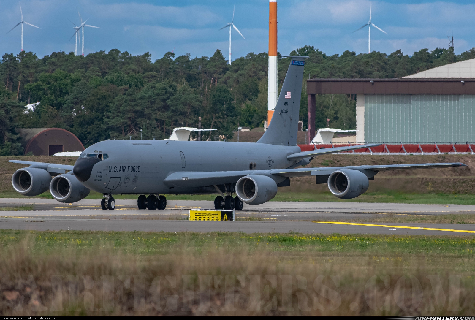 USA - Air Force Boeing KC-135R Stratotanker (717-148) 60-0342 at Ramstein (- Landstuhl) (RMS / ETAR), Germany
