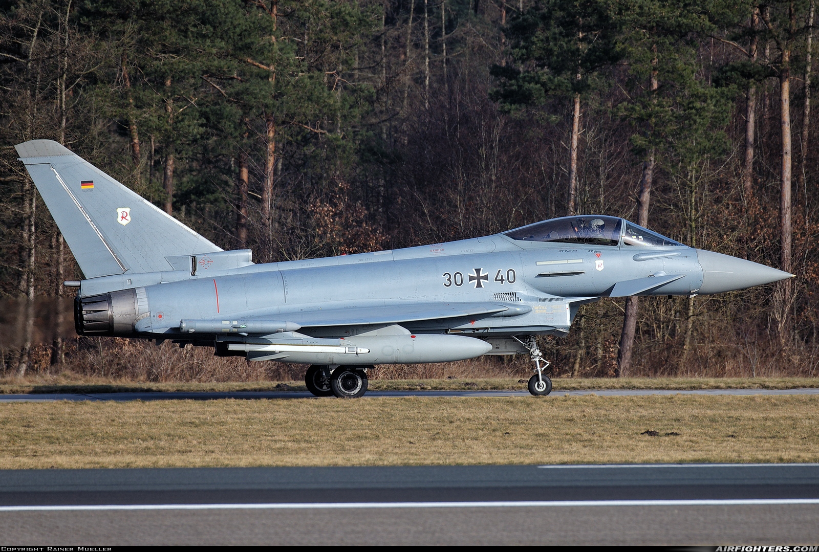 Germany - Air Force Eurofighter EF-2000 Typhoon S 30+40 at Wittmundhafen (Wittmund) (ETNT), Germany