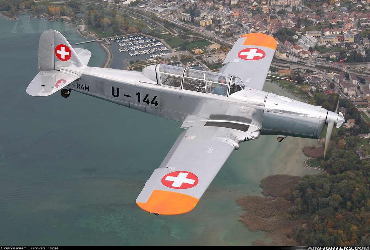Private Pilatus P-2-06 HB-RAM at In Flight, Switzerland