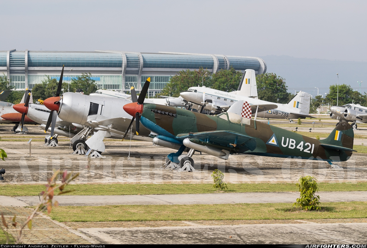 Myanmar - Air Force Supermarine 361 Spitfire LF.IXe UB6166 at Off-Airport - Naypyidaw, Myanmar