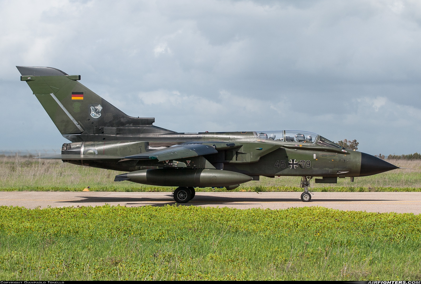 Germany - Air Force Panavia Tornado IDS 45+79 at Decimomannu - (DCI / LIED), Italy