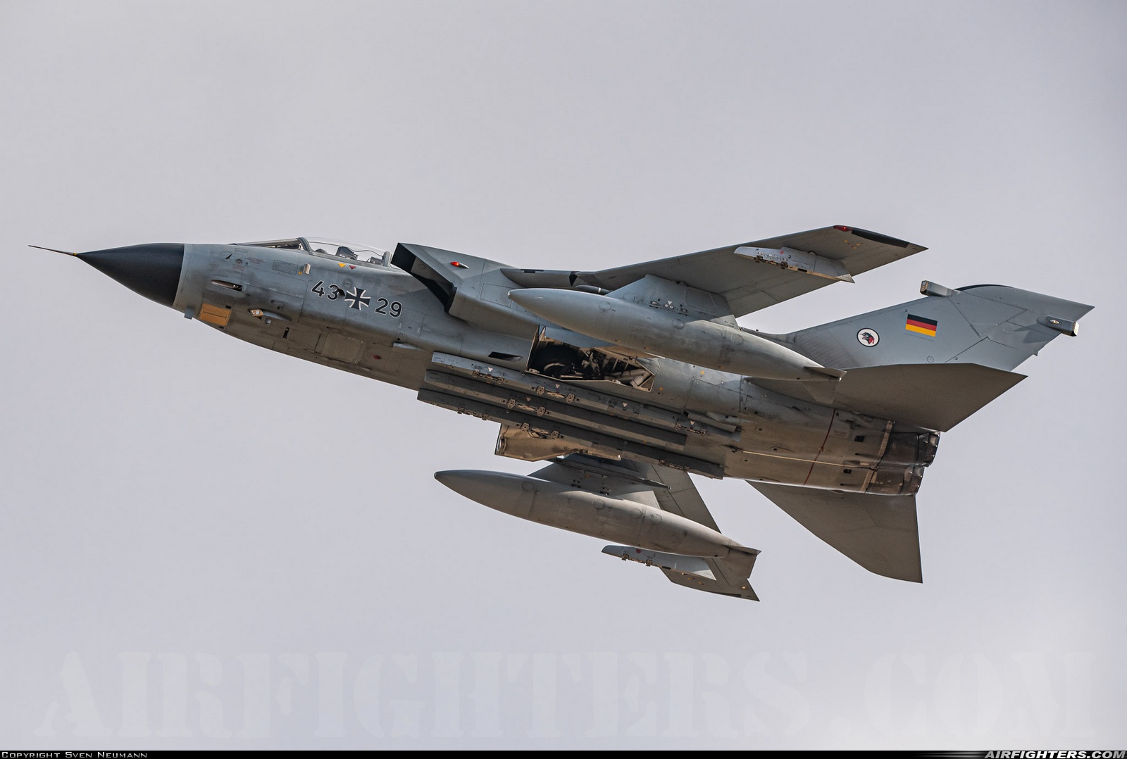 Germany - Air Force Panavia Tornado IDS(T) 43+29 at Schleswig (- Jagel) (WBG / ETNS), Germany