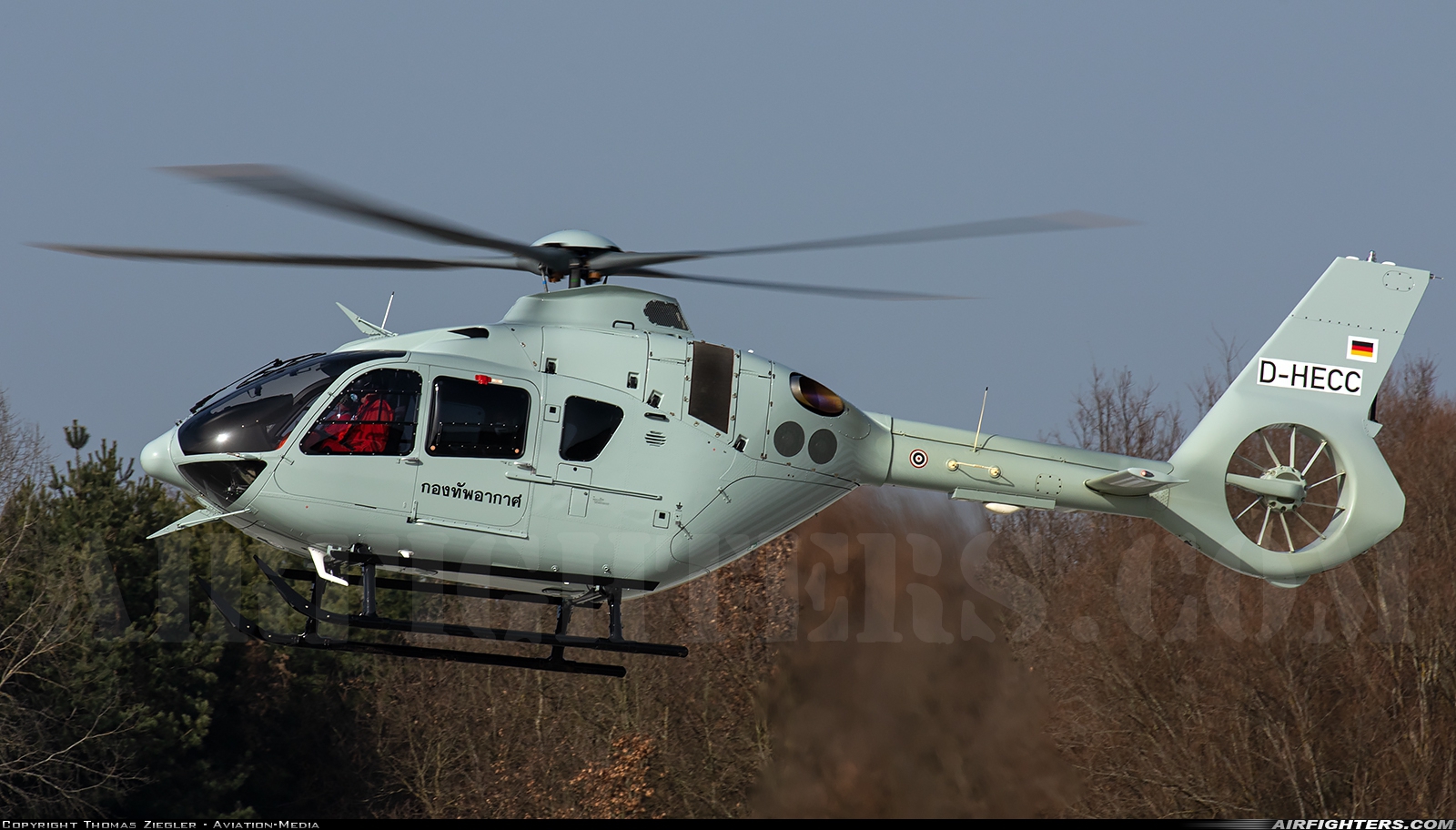 Thailand - Air Force Eurocopter EC-135T3 D-HECC at Ingolstadt - Manching (ETSI), Germany