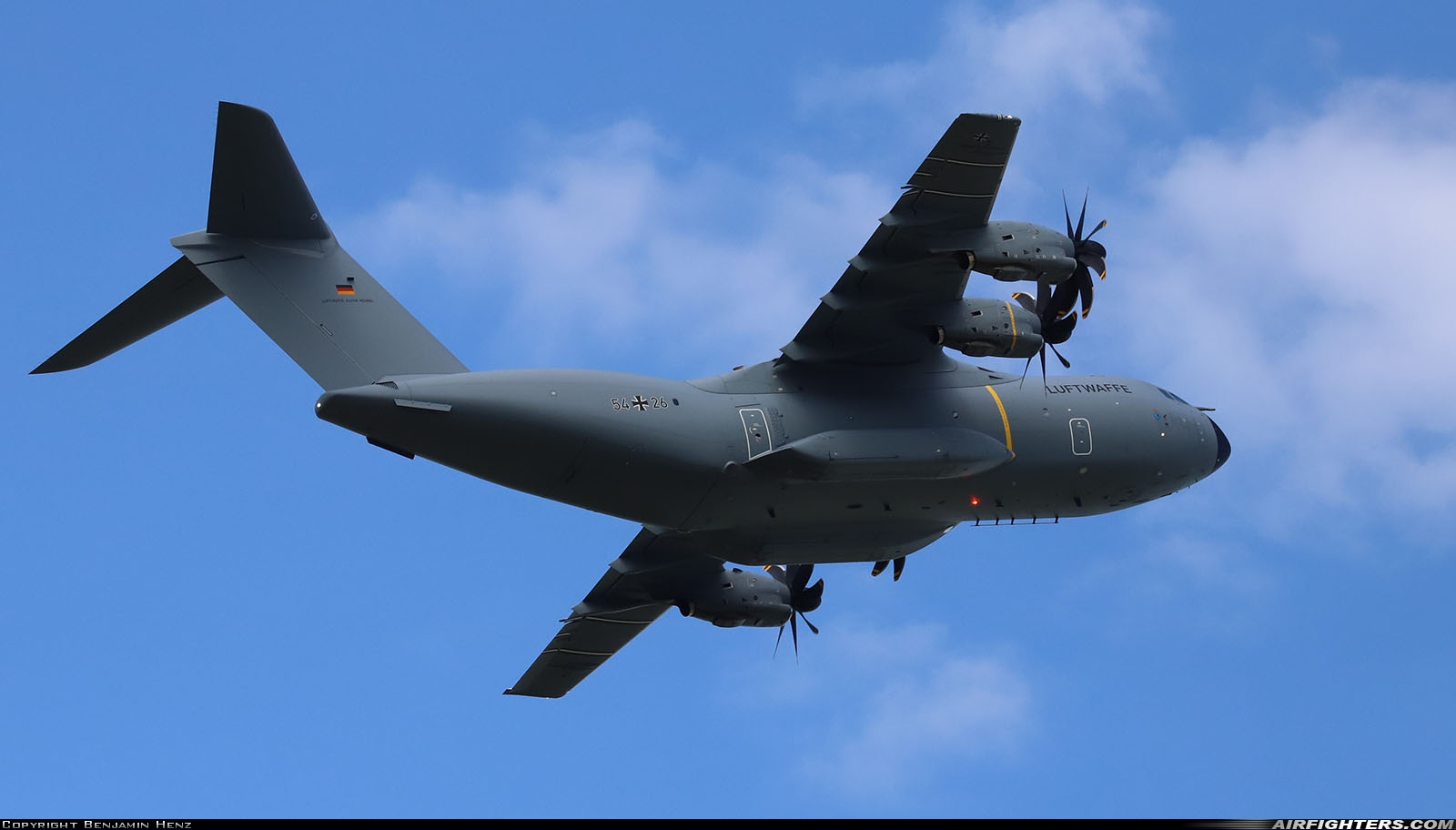 Germany - Air Force Airbus A400M-180 Atlas 54+26 at Rostock - Laage (RLG / ETNL), Germany