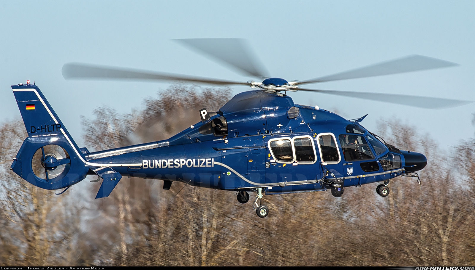 Germany - Bundespolizei Eurocopter EC-155B1 D-HLTP at Oberschleissheim (EDNX), Germany