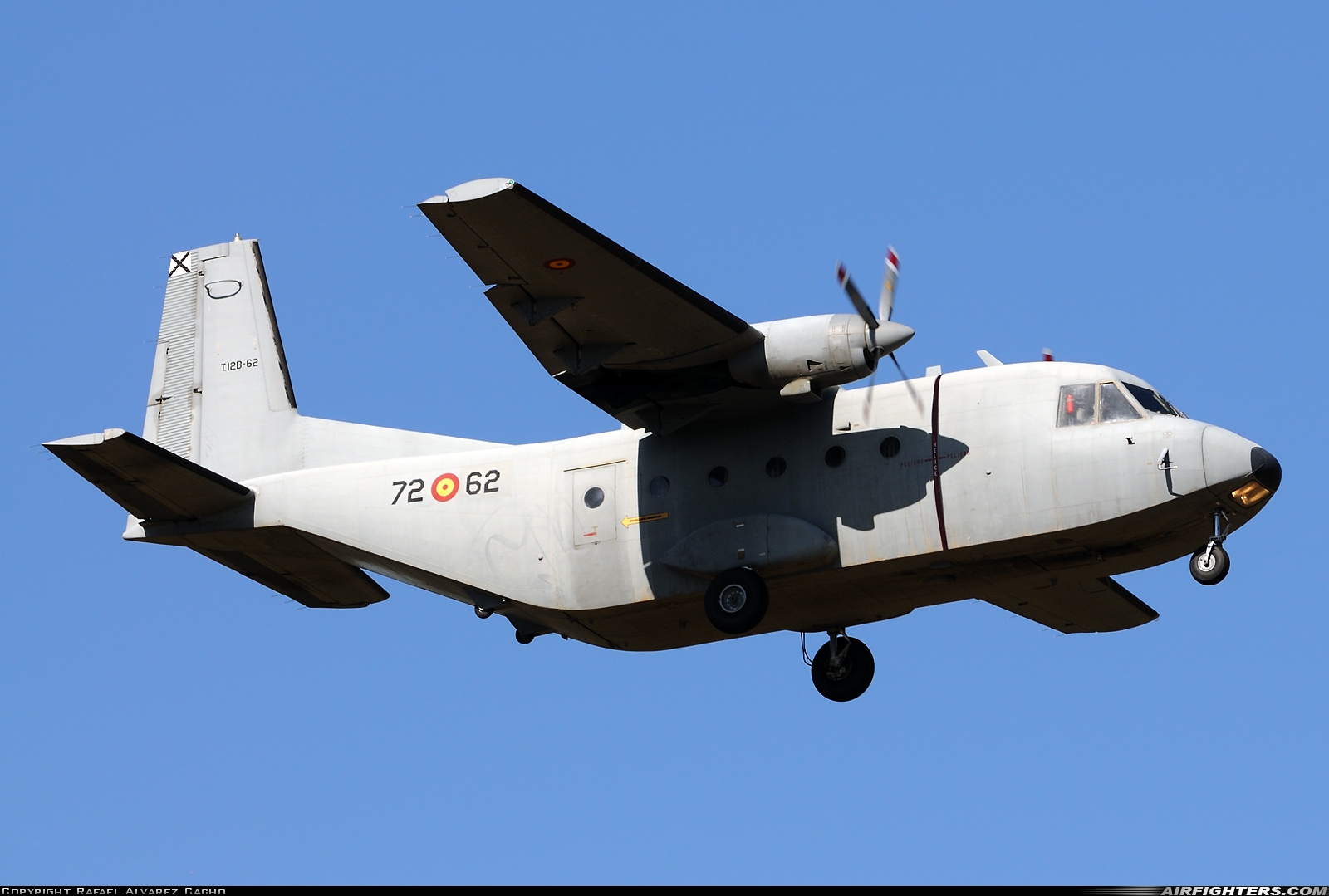 Spain - Air Force CASA C-212-100 Aviocar T.12B-62 at Valladolid (- Villanubla) (VLL / LEVD), Spain