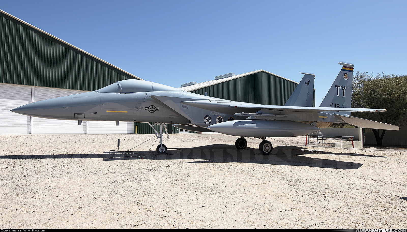 USA - Air Force McDonnell Douglas F-15A Eagle 74-0118 at Tucson - Pima Air and Space Museum, USA