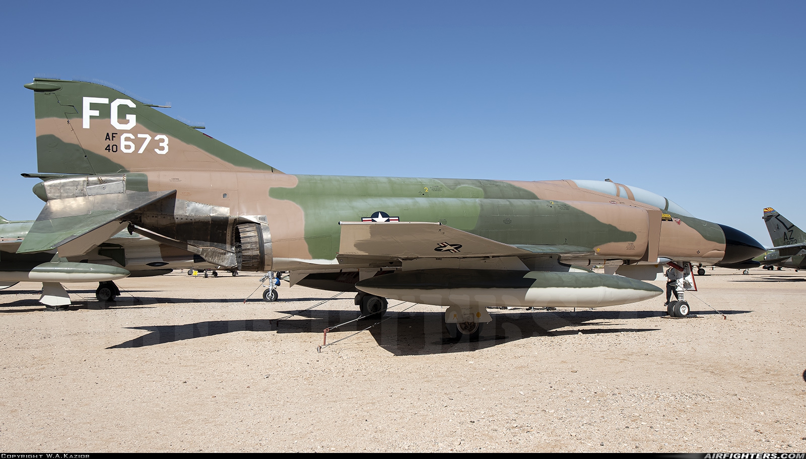 USA - Air Force McDonnell Douglas F-4C Phantom II 64-0673 at Tucson - Pima Air and Space Museum, USA