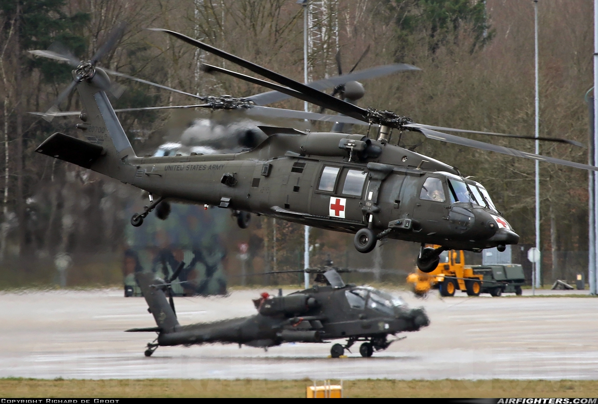 USA - Army Sikorsky HH-60M Black Hawk (S-70A) 14-20700 at Eindhoven (- Welschap) (EIN / EHEH), Netherlands