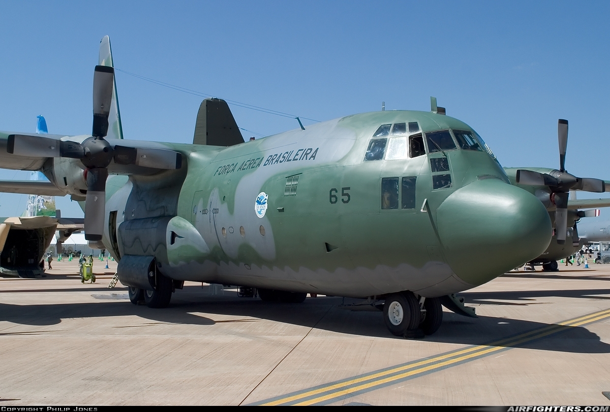 Brazil - Air Force Lockheed C-130H Hercules (L-382) 2465 at Fairford (FFD / EGVA), UK