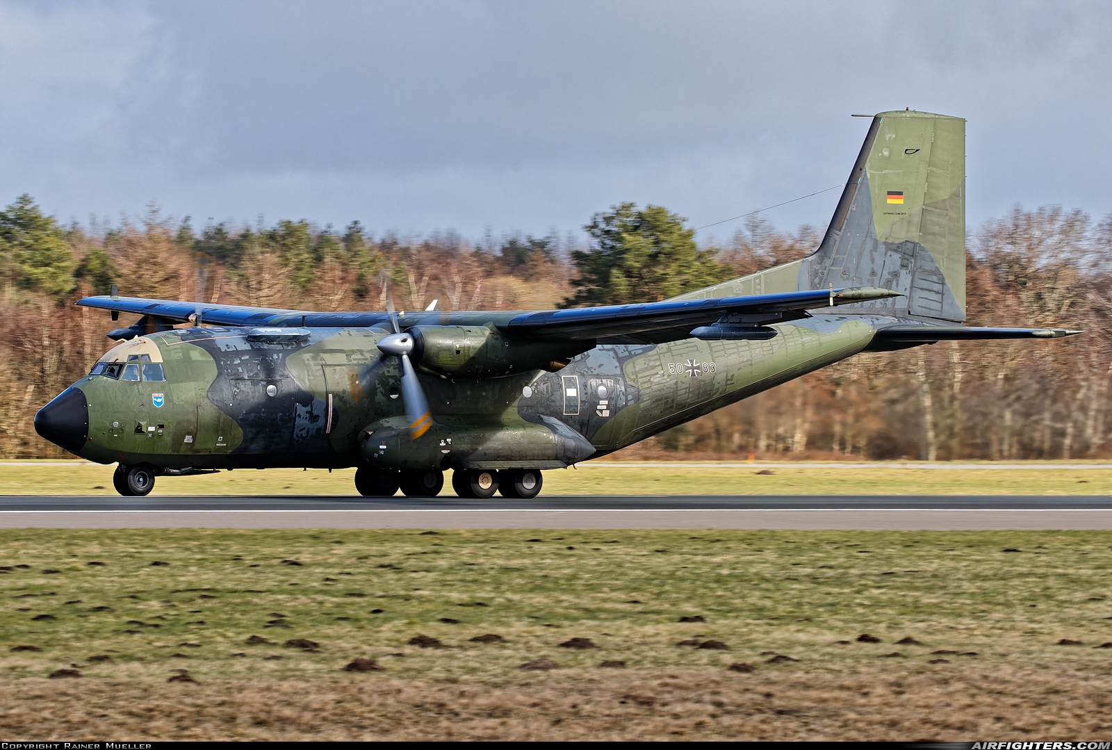 Germany - Air Force Transport Allianz C-160D 50+83 at Wittmundhafen (Wittmund) (ETNT), Germany