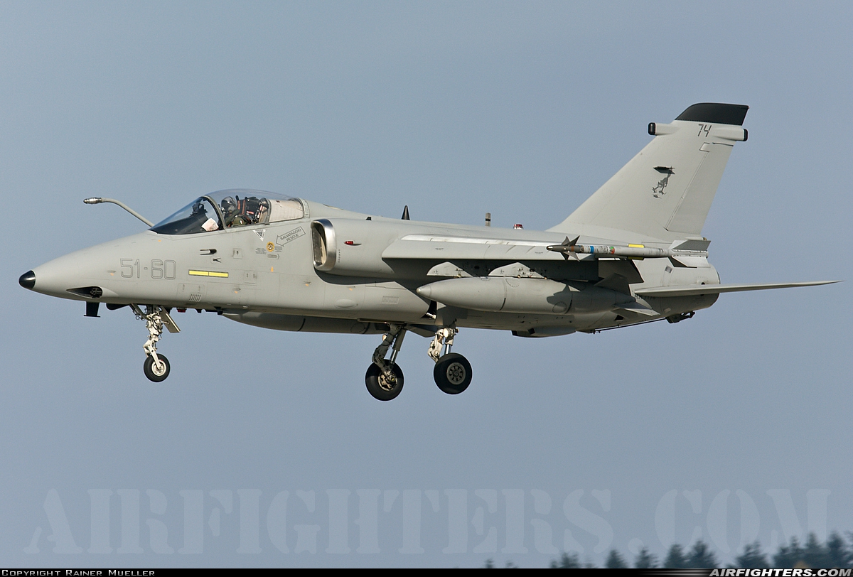 Italy - Air Force AMX International AMX  ACOL MM7174 at Florennes (EBFS), Belgium