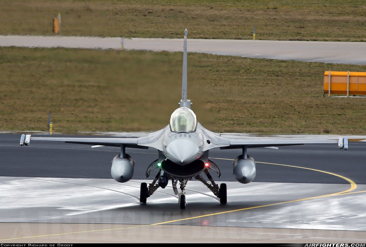 Netherlands - Air Force General Dynamics F-16BM Fighting Falcon J-882 at Eindhoven (- Welschap) (EIN / EHEH), Netherlands