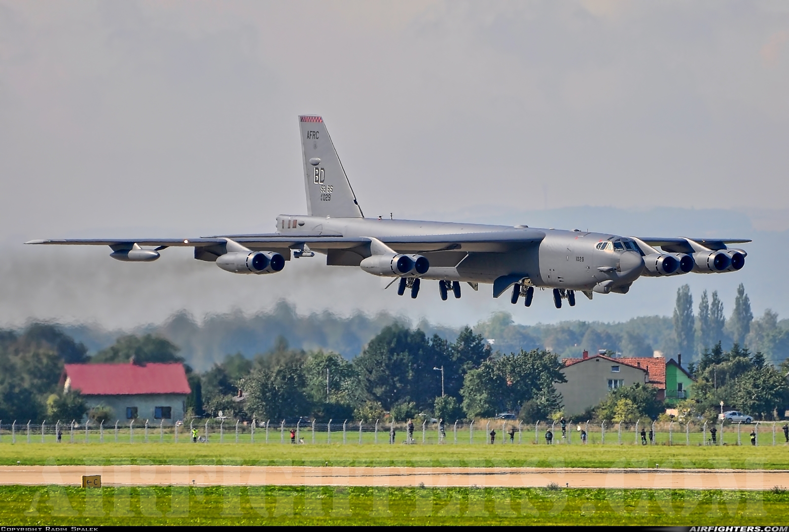 USA - Air Force Boeing B-52H Stratofortress 61-0029 at Ostrava - Mosnov (OSR / LKMT), Czech Republic