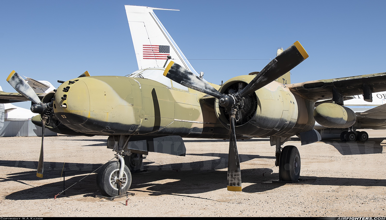 USA - Air Force Douglas B-26K Counter Invader 64-17653 at Tucson - Pima Air and Space Museum, USA