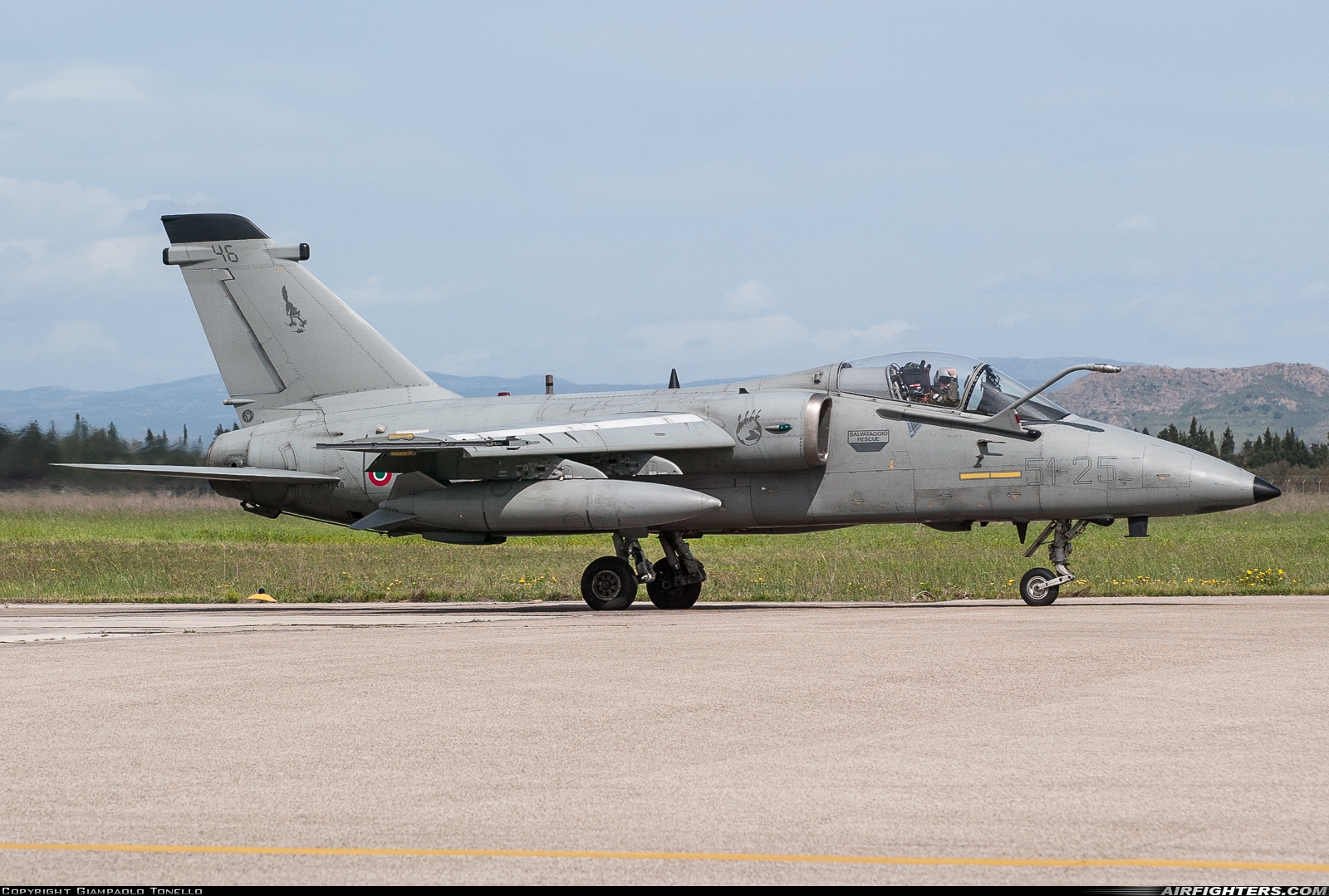 Italy - Air Force AMX International AMX  ACOL MM7146 at Decimomannu - (DCI / LIED), Italy