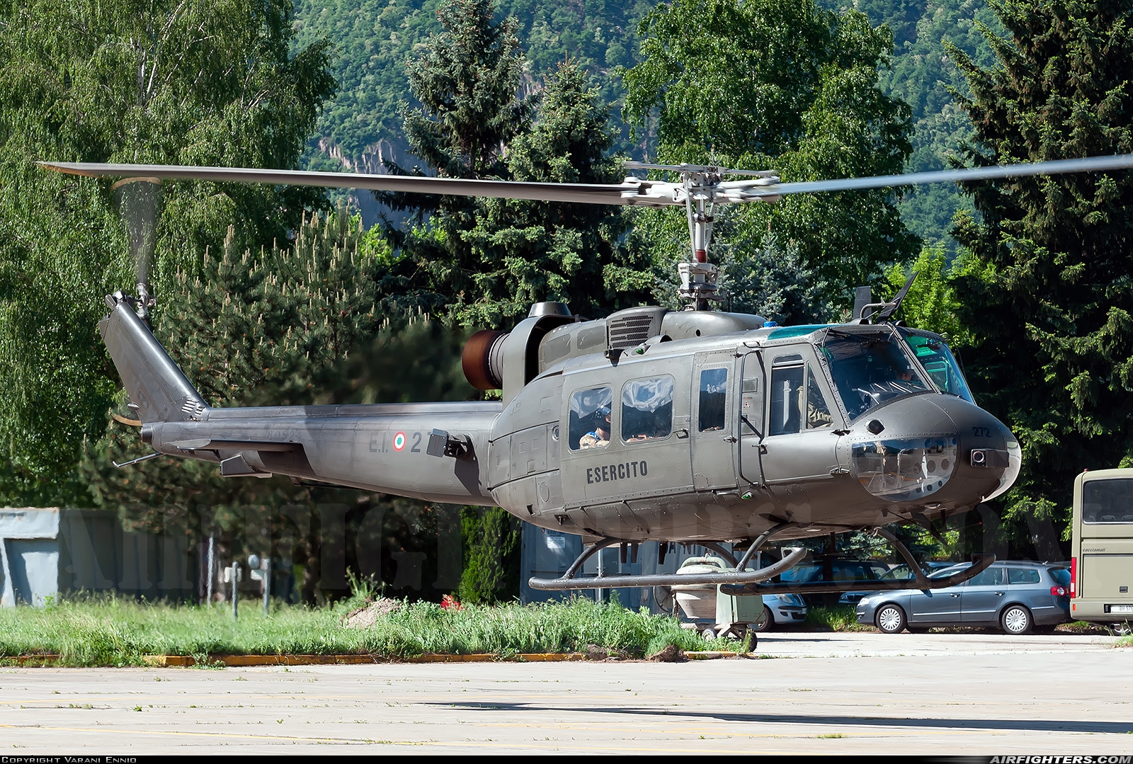 Italy - Army Agusta-Bell AB-205A-1 MM80524 at Bolzano (- Dolomiti / G. Sabelli) (BZO / LIPB), Italy