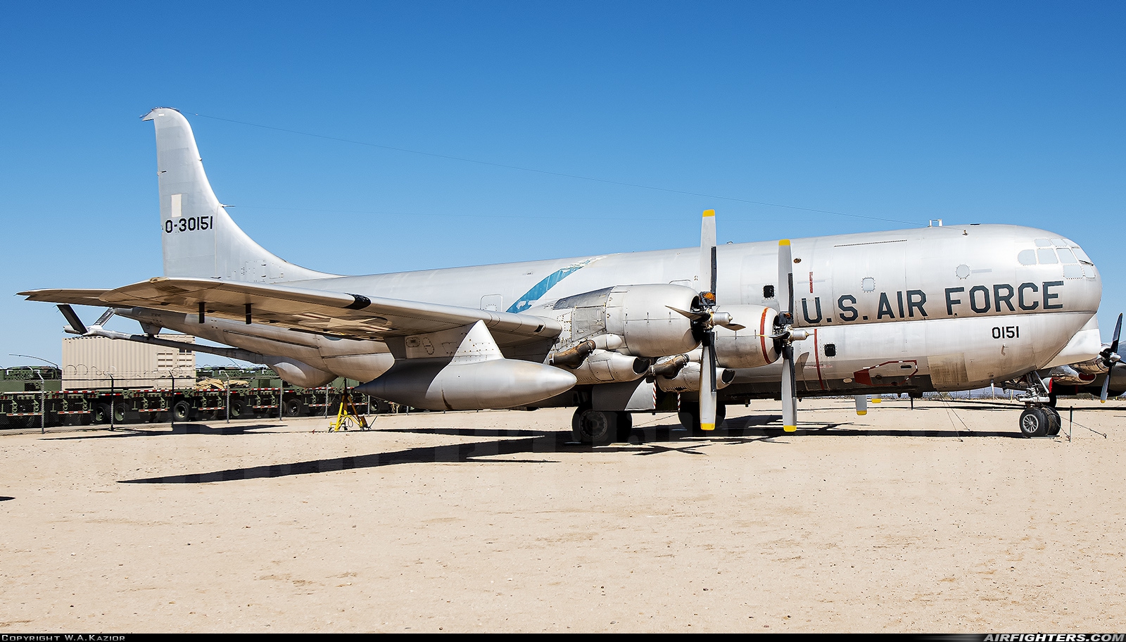 USA - Air Force Boeing KC-97G Stratofreighter (367-76-66) 53-0151 at Tucson - Pima Air and Space Museum, USA