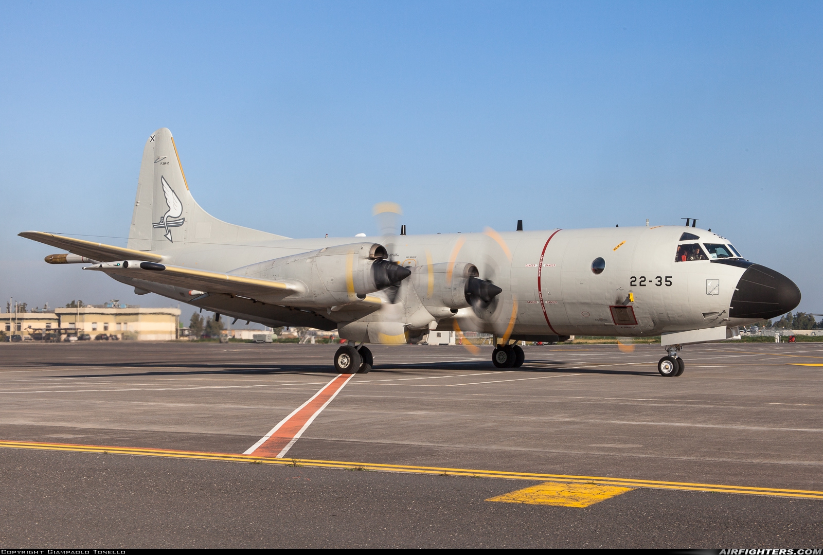 Spain - Air Force Lockheed P-3B Orion P.3M-12 at Sigonella (LICZ), Italy