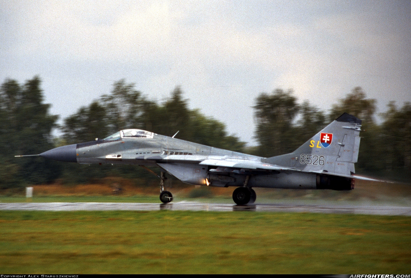 Slovakia - Air Force Mikoyan-Gurevich MiG-29A (9.12A) 6526 at Hradec Kralove (LKHK), Czech Republic