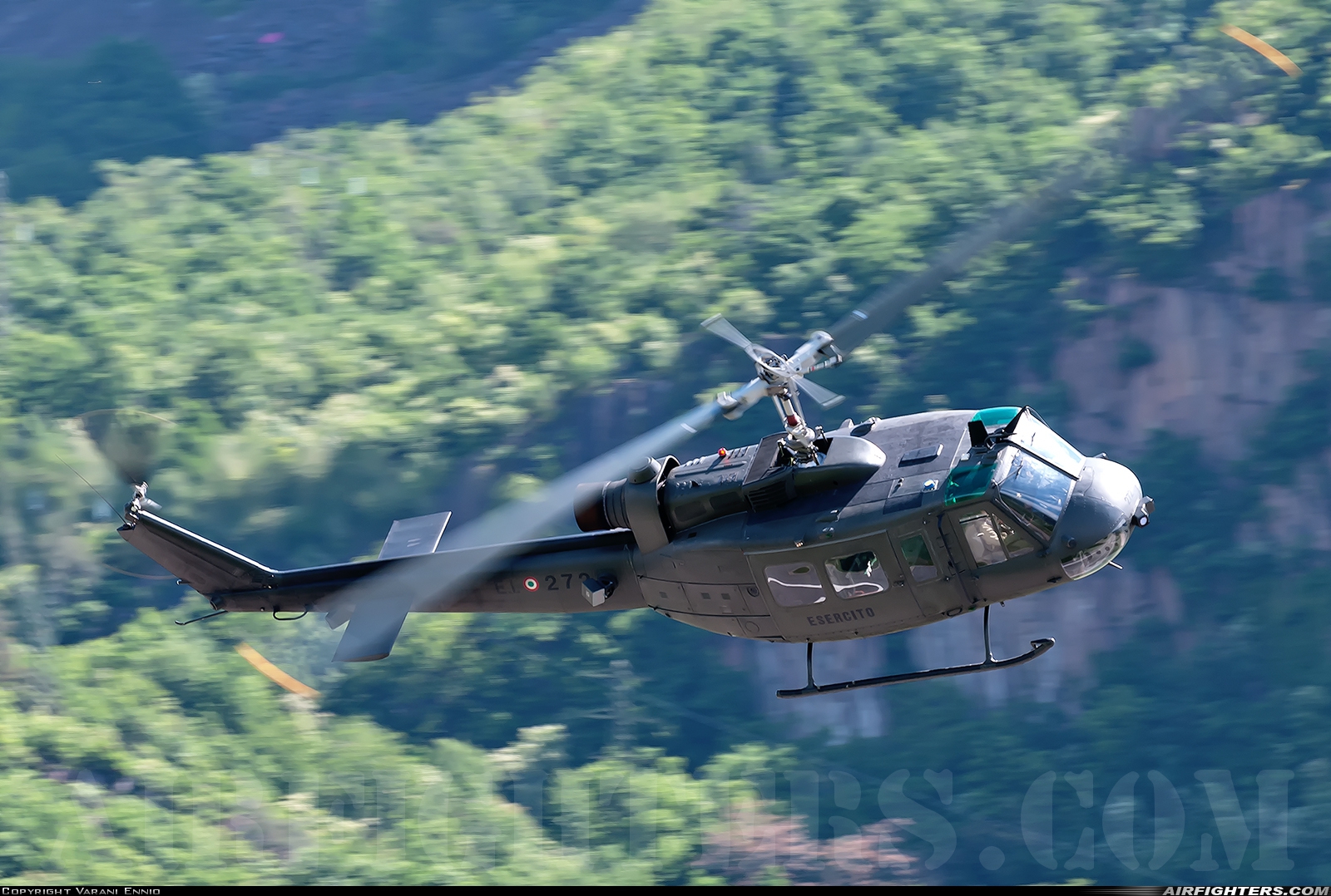 Italy - Army Agusta-Bell AB-205A-1 MM80524 at Bolzano (- Dolomiti / G. Sabelli) (BZO / LIPB), Italy