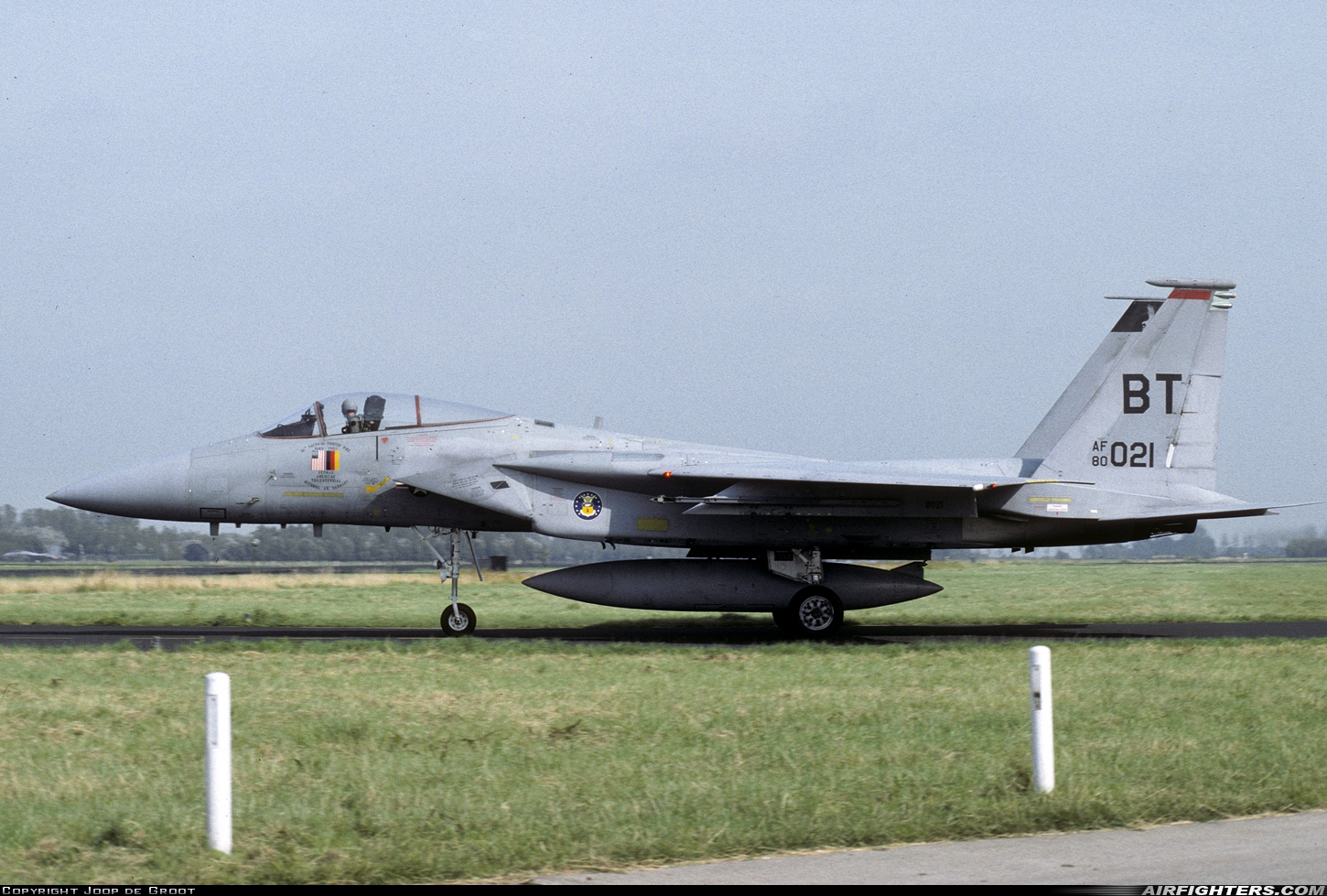 USA - Air Force McDonnell Douglas F-15C Eagle 80-0021 at Leeuwarden (LWR / EHLW), Netherlands