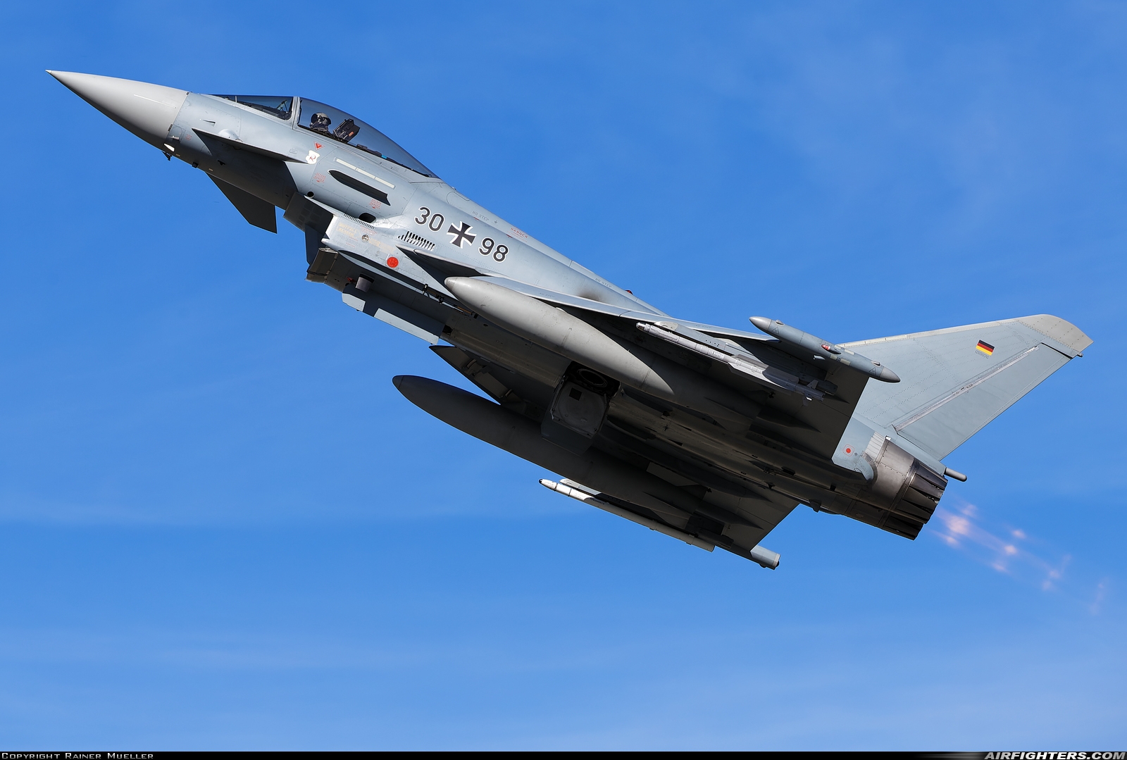 Germany - Air Force Eurofighter EF-2000 Typhoon S 30+98 at Wittmundhafen (Wittmund) (ETNT), Germany