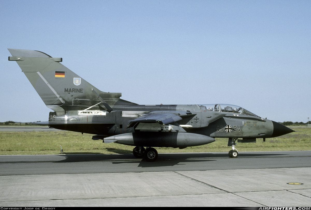 Germany - Navy Panavia Tornado IDS 45+54 at Eggebek (ETME), Germany