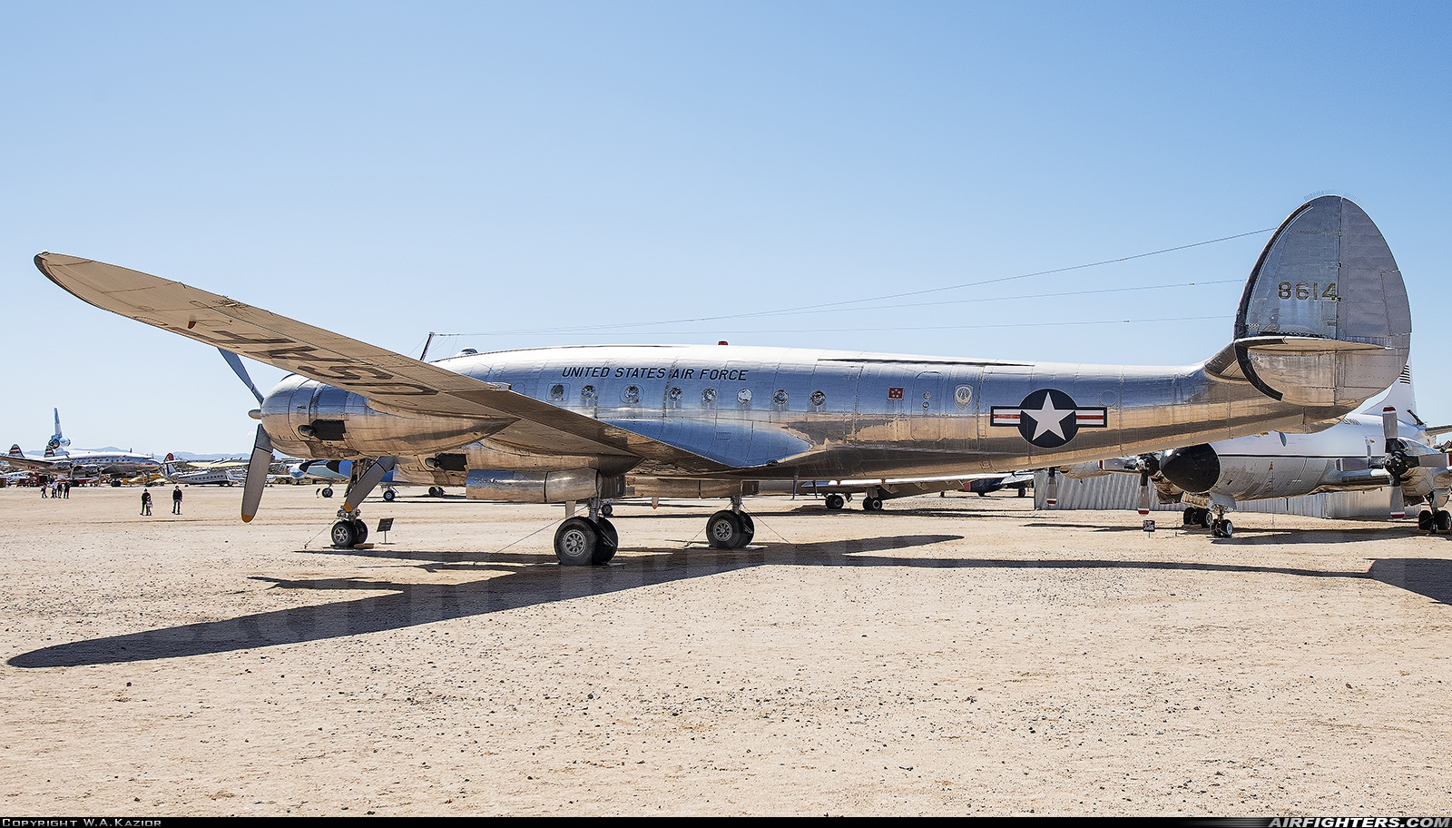 USA - Air Force Lockheed VC-121A Constellation (L-749) 48-0614 at Tucson - Pima Air and Space Museum, USA