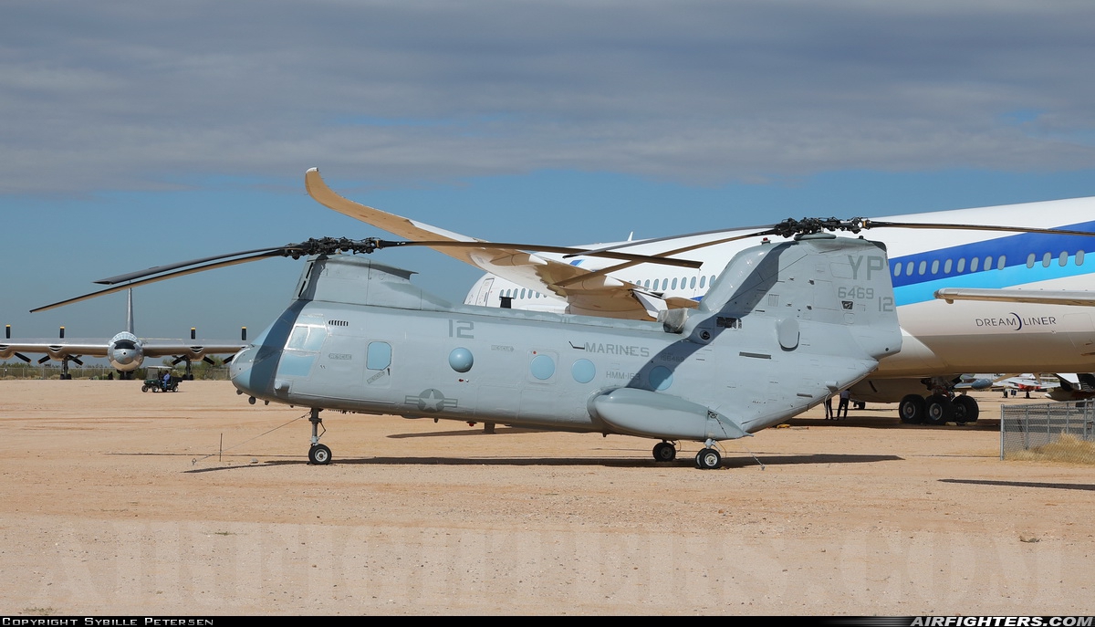USA - Marines Boeing Vertol CH-46E Sea Knight (107-II) 156469 at Tucson - Pima Air and Space Museum, USA