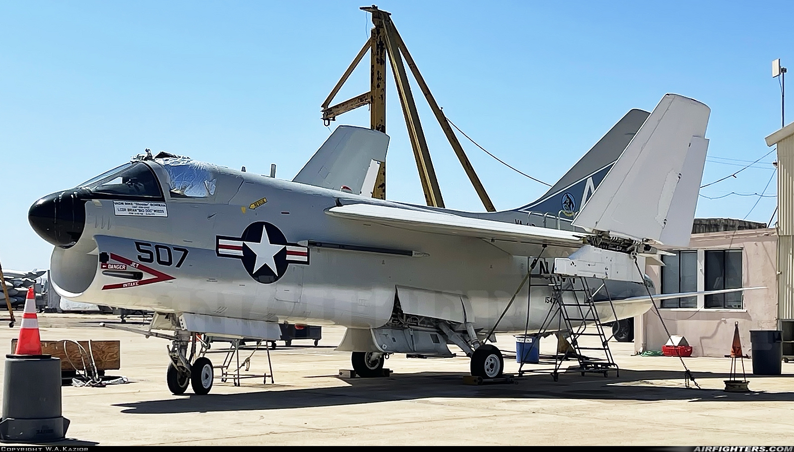 USA - Navy LTV Aerospace A-7B Corsair II 154370 at San Diego - North Island NAS / Halsey Field (NZY / KNZY), USA