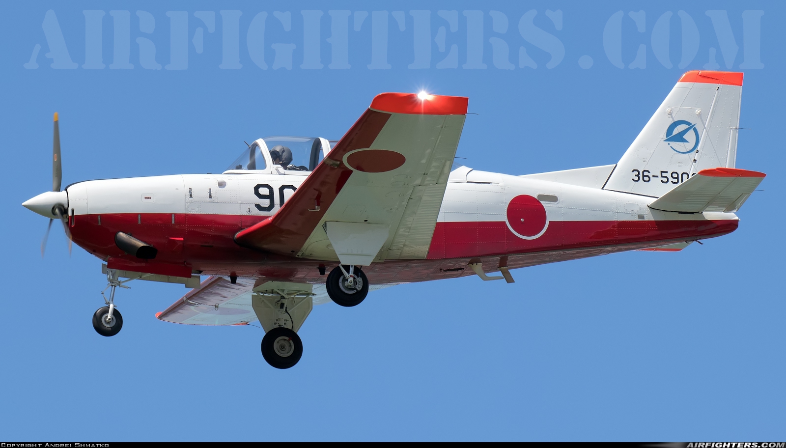 Japan - Air Force Fuji T-7 36-5906 at Gifu (RJNG), Japan