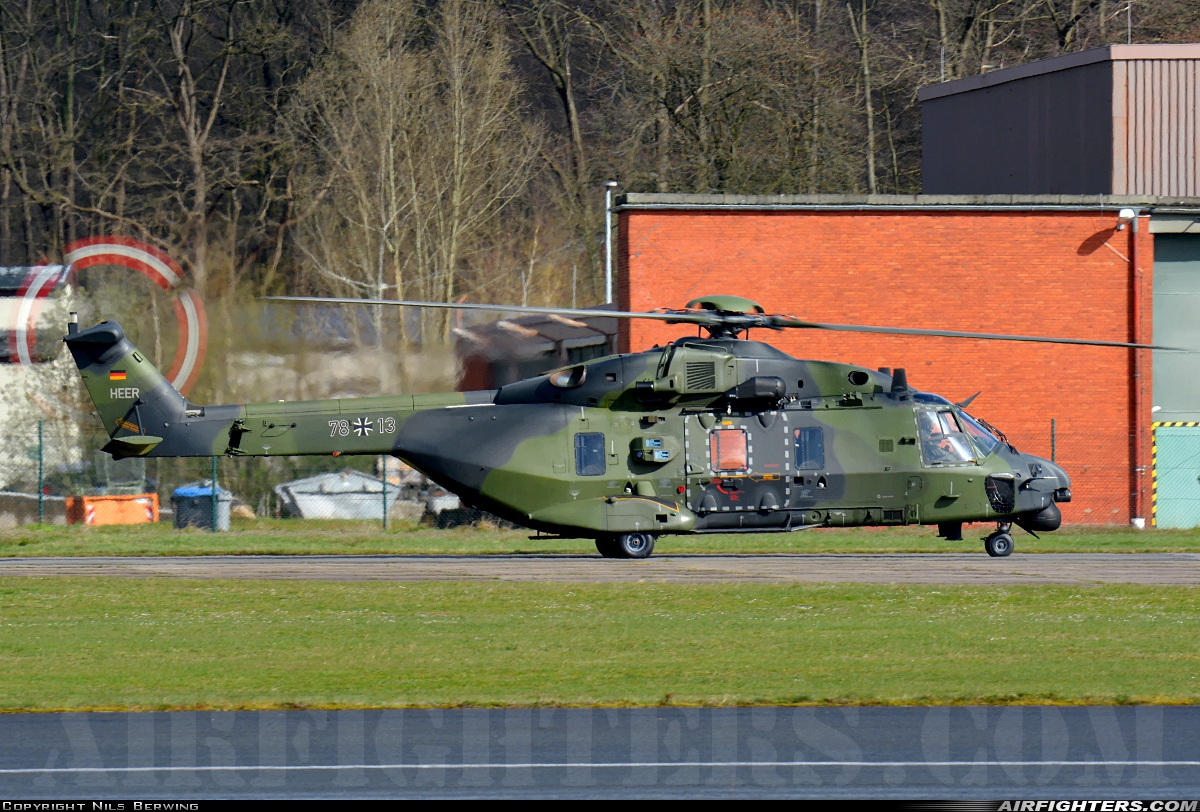 Germany - Army NHI NH-90TTH 78+13 at Rotenburg/Wumme (EDXQ), Germany
