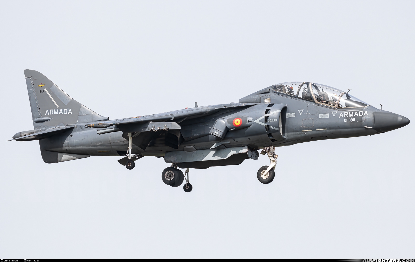 Spain - Navy McDonnell Douglas TAV-8B Harrier II VA.1B-40 at Cadiz - Rota (LERT), Spain