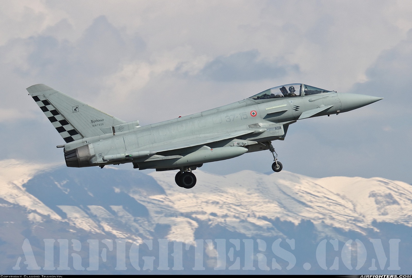 Italy - Air Force Eurofighter F-2000A Typhoon (EF-2000S) MM7329 at Treviso - Istrana (Vittorio Bragadin) (LIPS), Italy