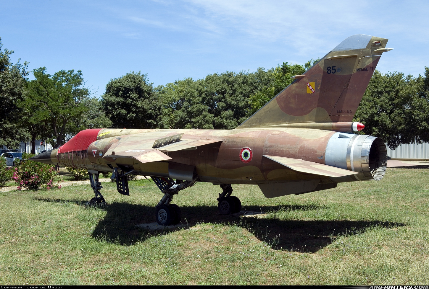 France - Air Force Dassault Mirage F1C 85 at Avignon- Caumont (AVN / LFMV), France