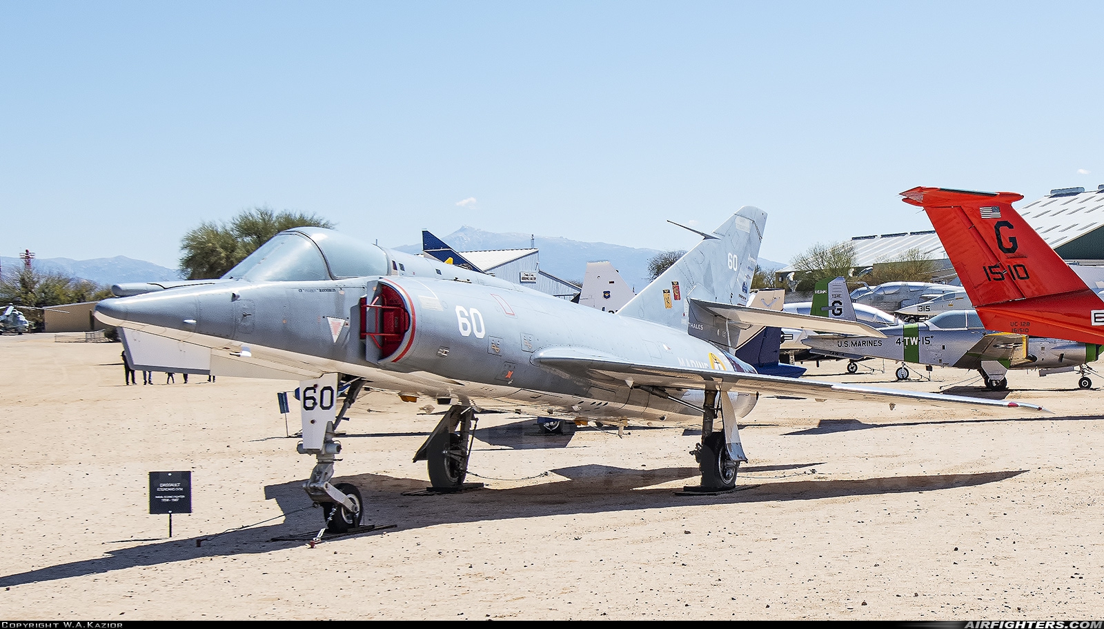 France - Navy Dassault Etendard IVM 60 at Tucson - Pima Air and Space Museum, USA