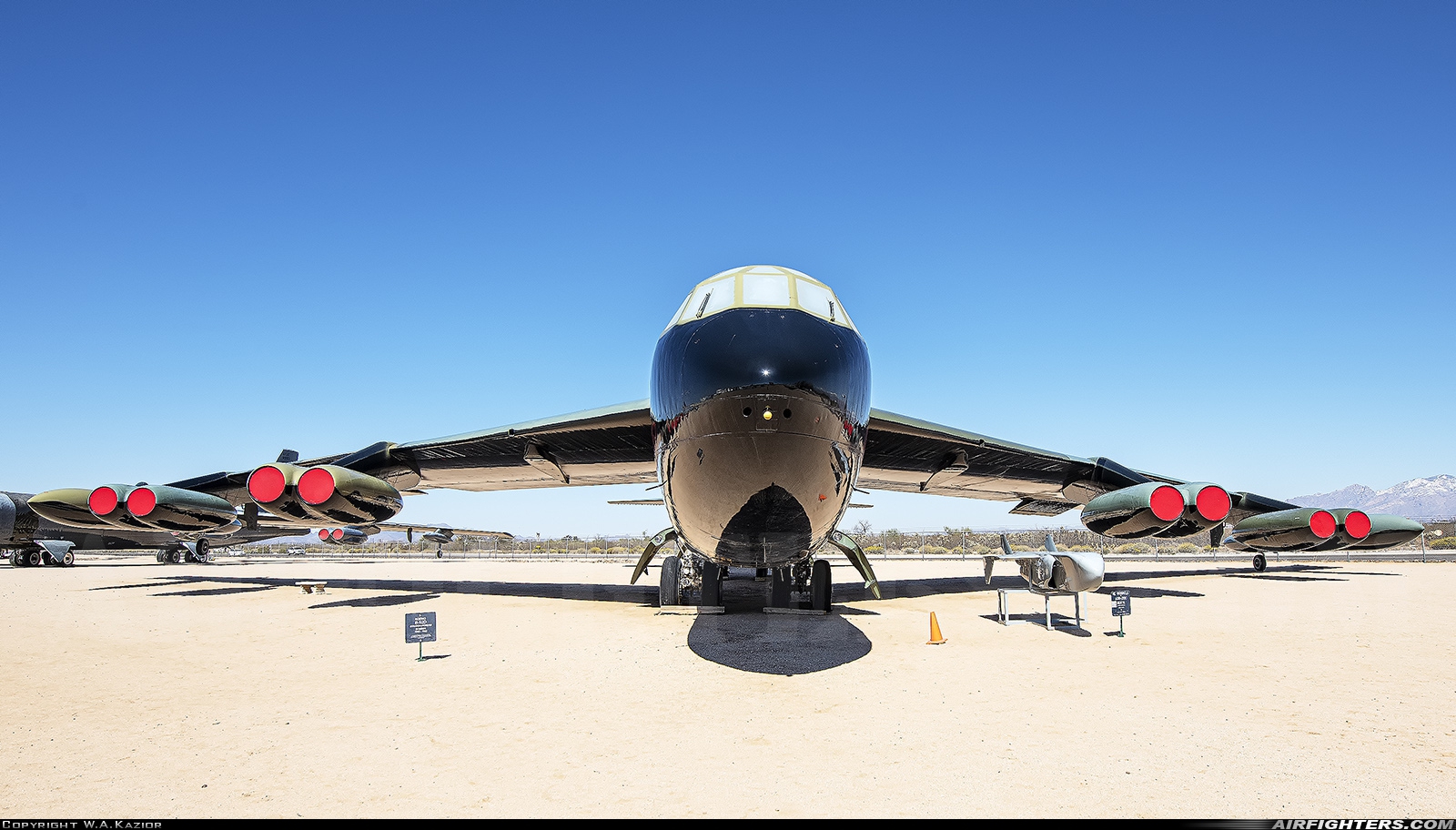 USA - Air Force Boeing B-52D Stratofortress 55-0067 at Tucson - Pima Air and Space Museum, USA