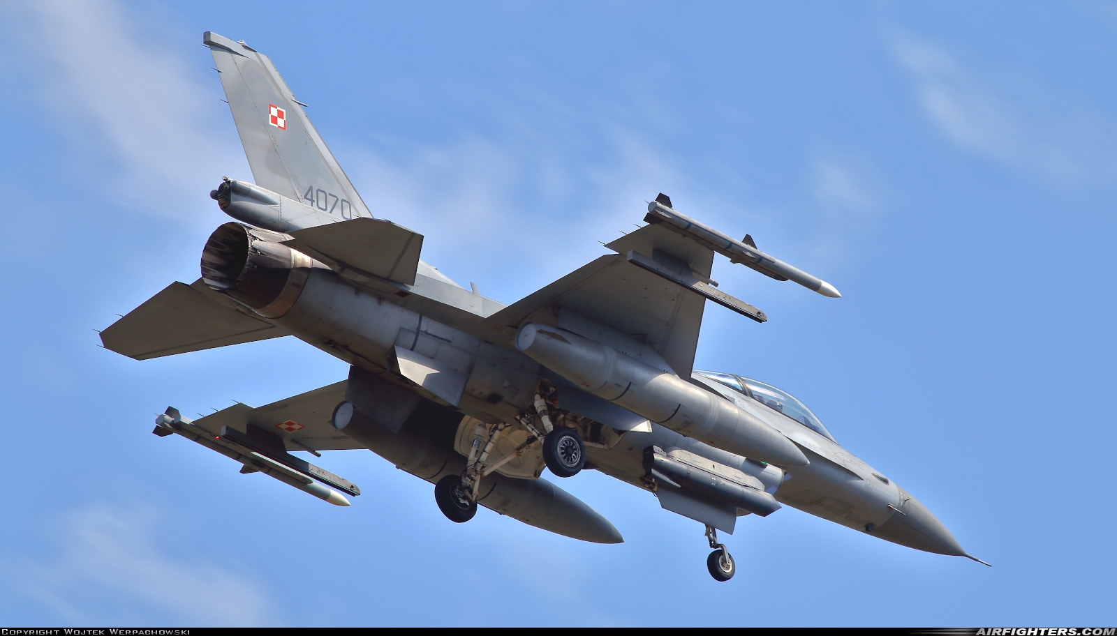 Poland - Air Force General Dynamics F-16C Fighting Falcon 4070 at Lask (EPLK), Poland