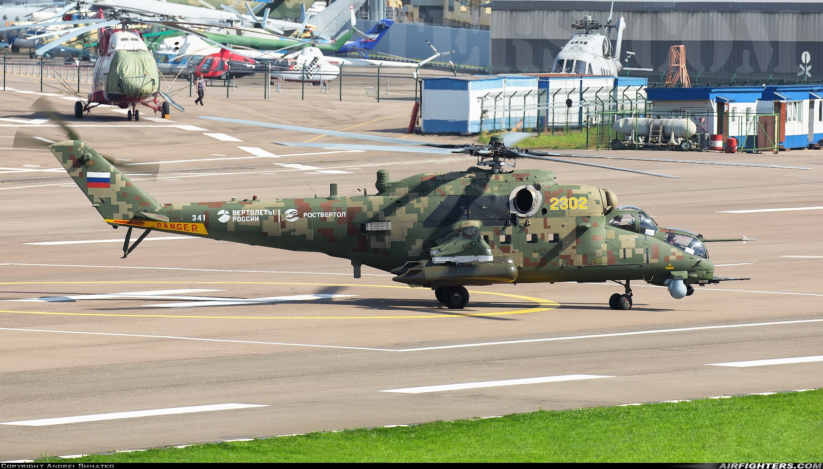 Russia - Air Force Mil Mi-35M  at Lyubertsy - Panki (RU-0213), Russia