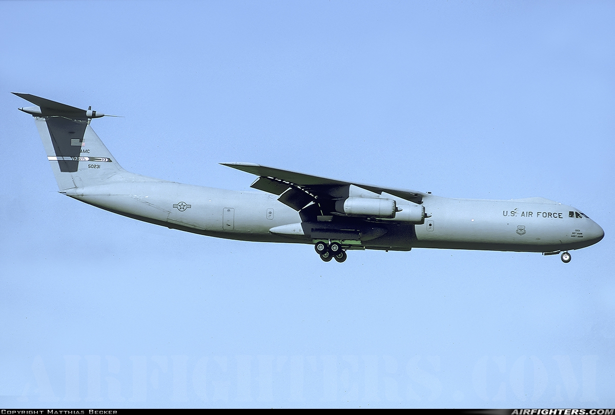 USA - Air Force Lockheed C-141B Starlifter (L-300) 65-0231 at Ramstein (- Landstuhl) (RMS / ETAR), Germany