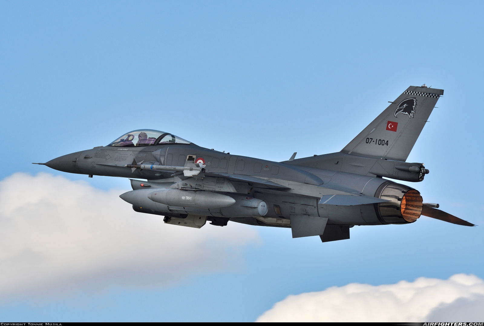 Türkiye - Air Force General Dynamics F-16C Fighting Falcon 07-1004 at Konya (KYA / LTAN), Türkiye