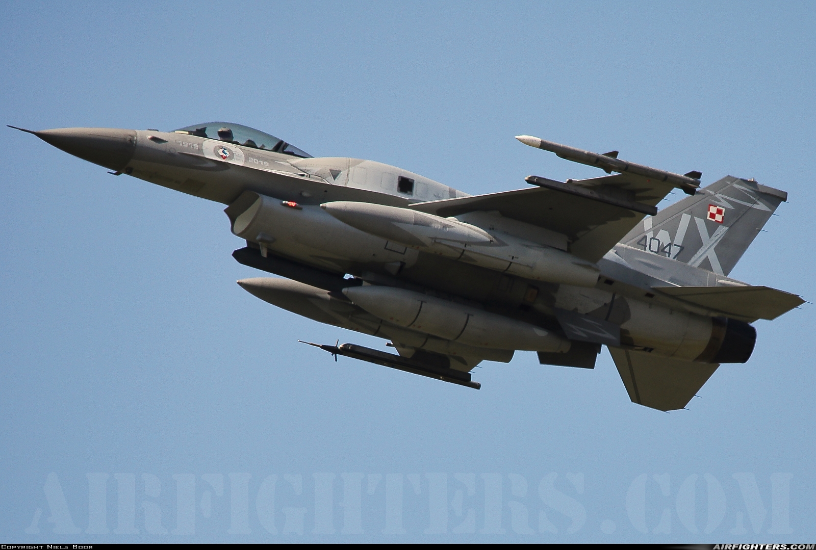 Poland - Air Force General Dynamics F-16C Fighting Falcon 4047 at Spangdahlem (SPM / ETAD), Germany