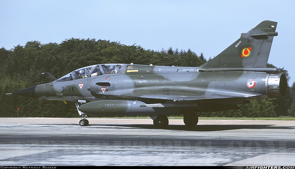 France - Air Force Dassault Mirage 2000N 362 at Buchel (ETSB), Germany