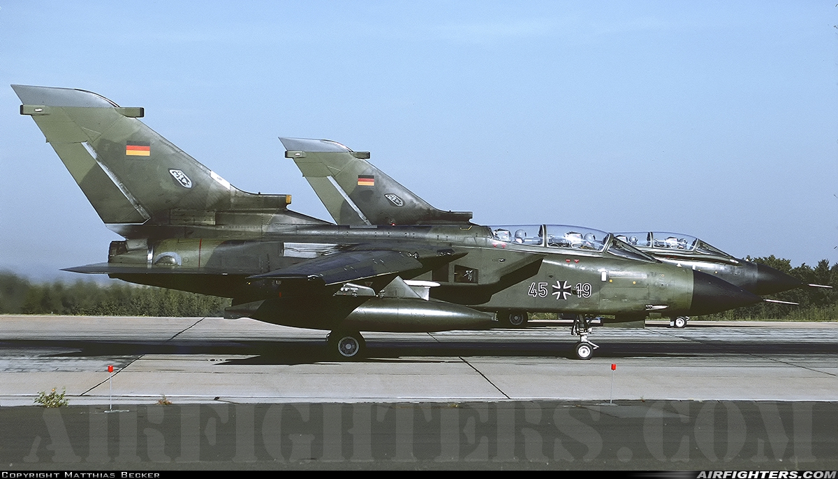 Germany - Air Force Panavia Tornado IDS 45+19 at Buchel (ETSB), Germany